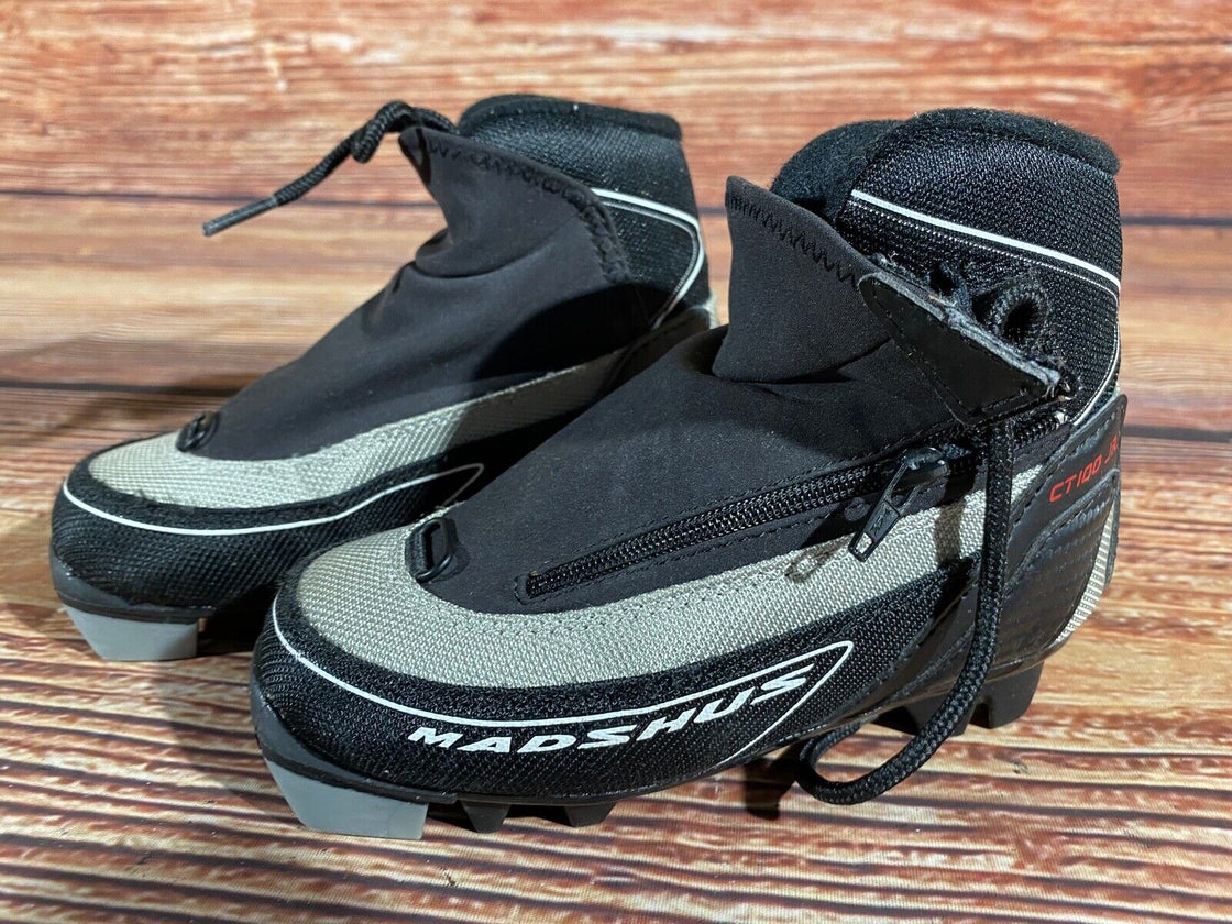 Madshus CT100jr Kids Nordic Cross Country Ski Boots Size EU35 US9.5 NNN M306