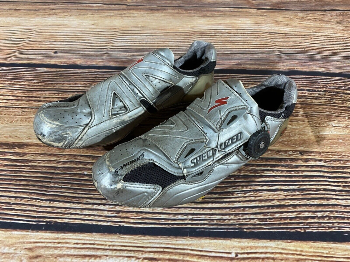 SPECIALIZED S-WORKS Retro Road Cycling Shoes Biking Boots  EU42, US9, Mondo 266