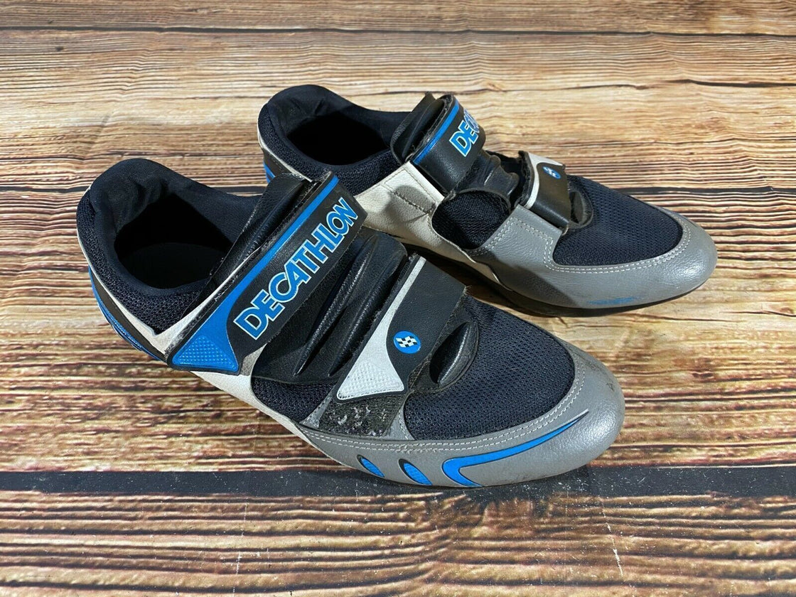 DECATHLON Road Cycling Shoes Clipless Biking Boots Size EU 45