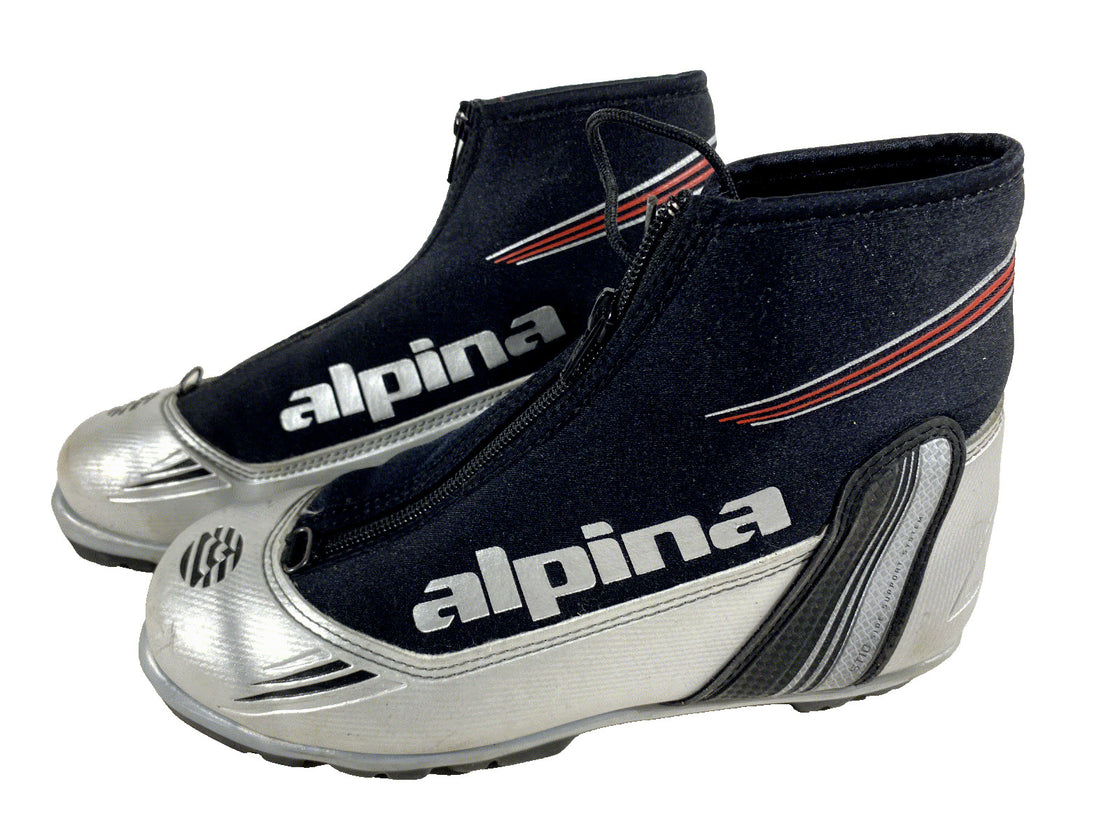 Alpina ST10 Nordic Cross Country Classic Ski Boots Size EU38 US6 for NNN 551