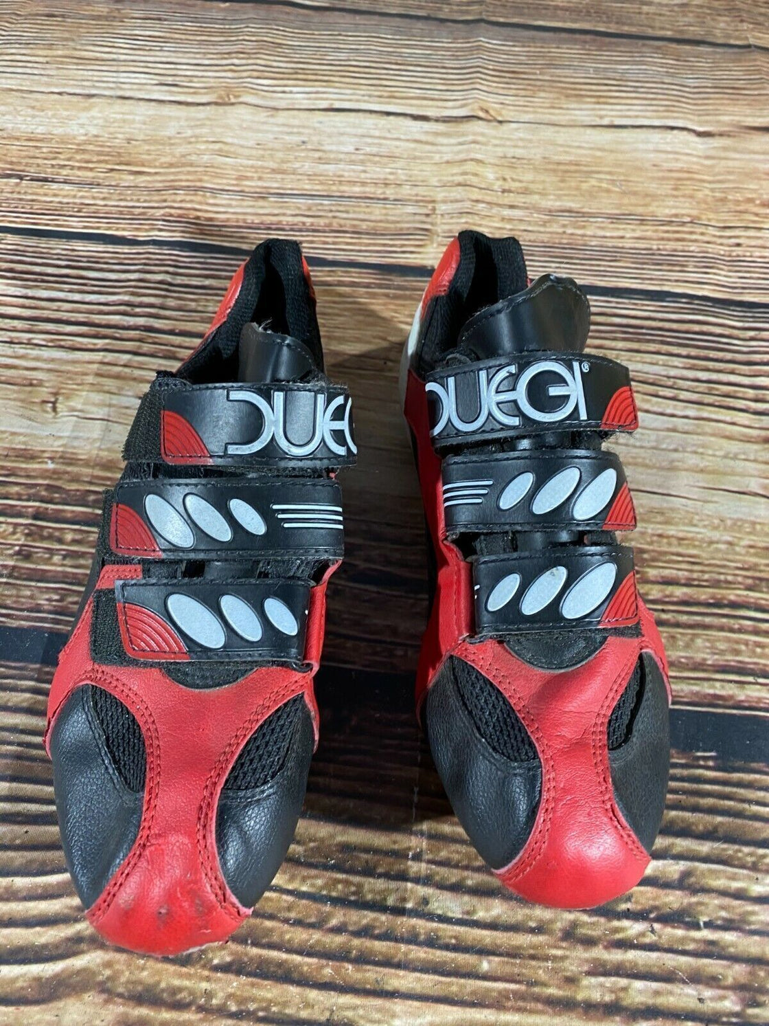 DUEGI Vintage Road Cycling Shoes Clipless approx. Size EU 37 with cleats