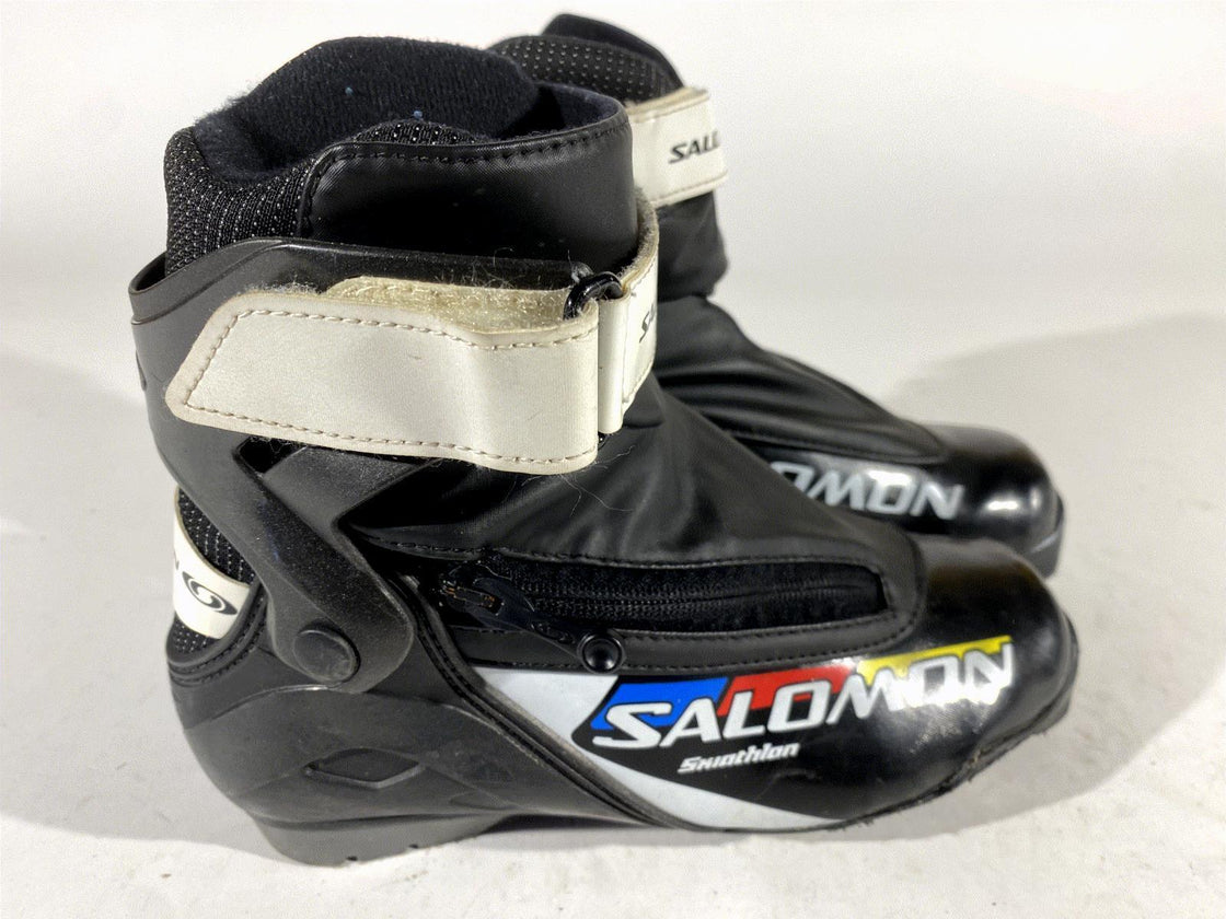 SALOMON Skiathlon Nordic Cross Country Ski Boots Size EU36 US4 SNS Pilot