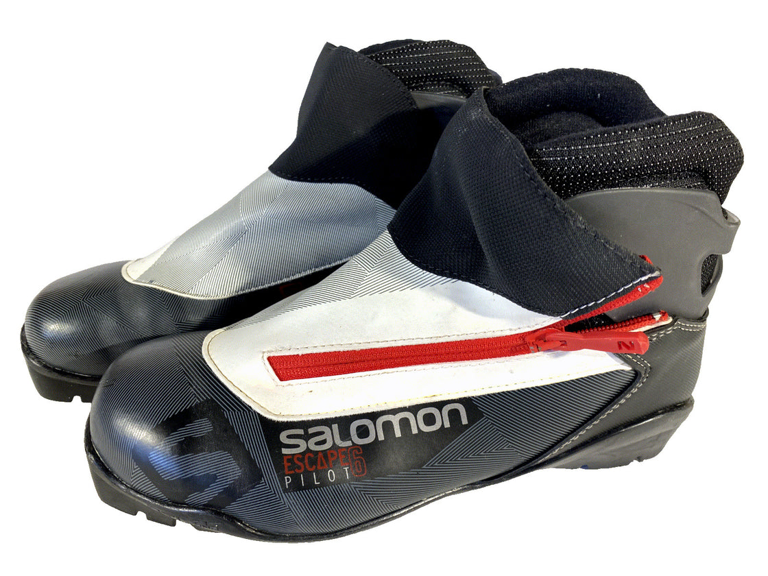 SALOMON Escape 6 Nordic Cross Country Ski Boots Size EU40 2/3 US7.5 SNS Pilot