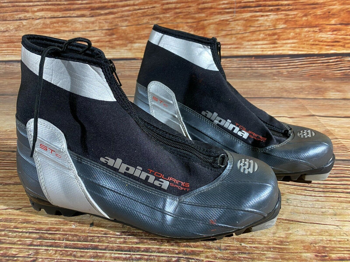 Alpina ST10 Nordic Cross Country Ski Boots Size EU44 US10.5 for NNN