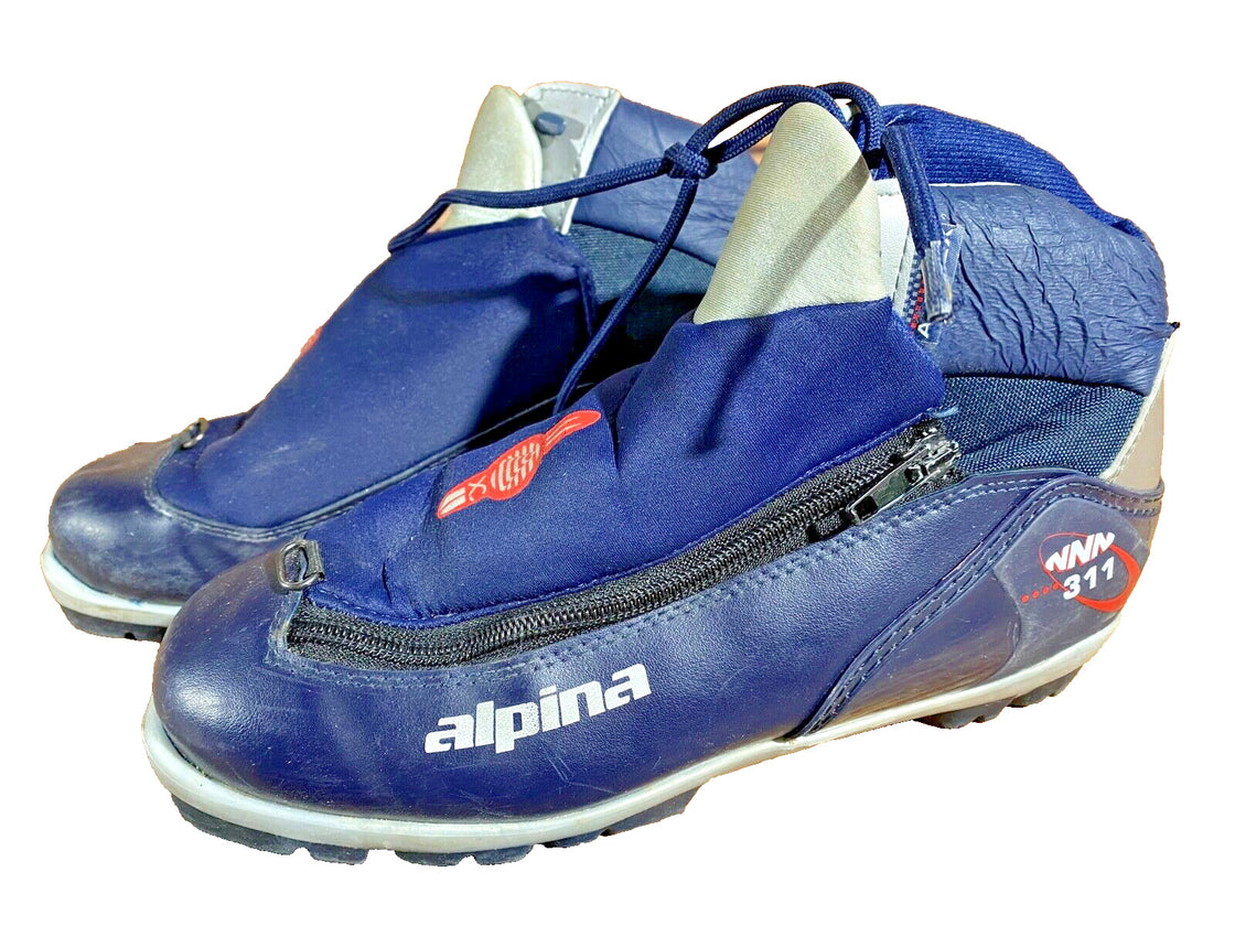 Alpina 311 Nordic Cross Country Ski Boots Size EU38 US6 for NNN