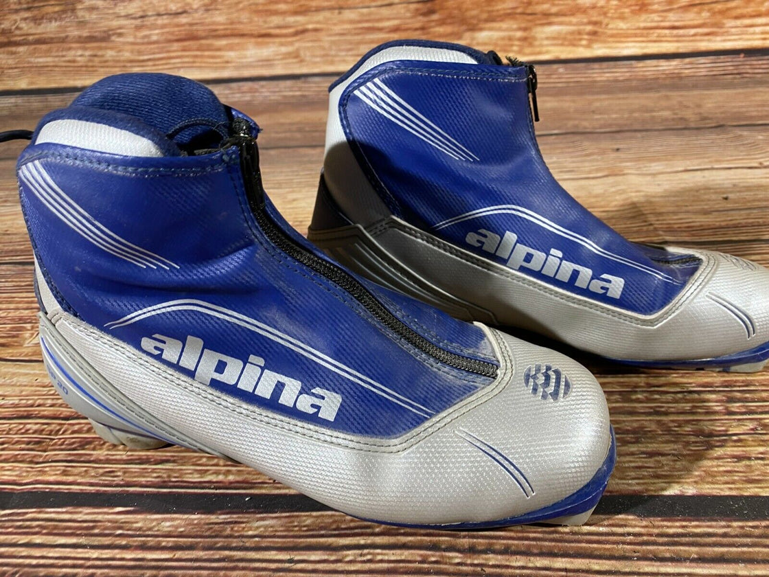 Alpina SP20 Nordic Cross Country Ski Boots Size EU39 US7 for NNN