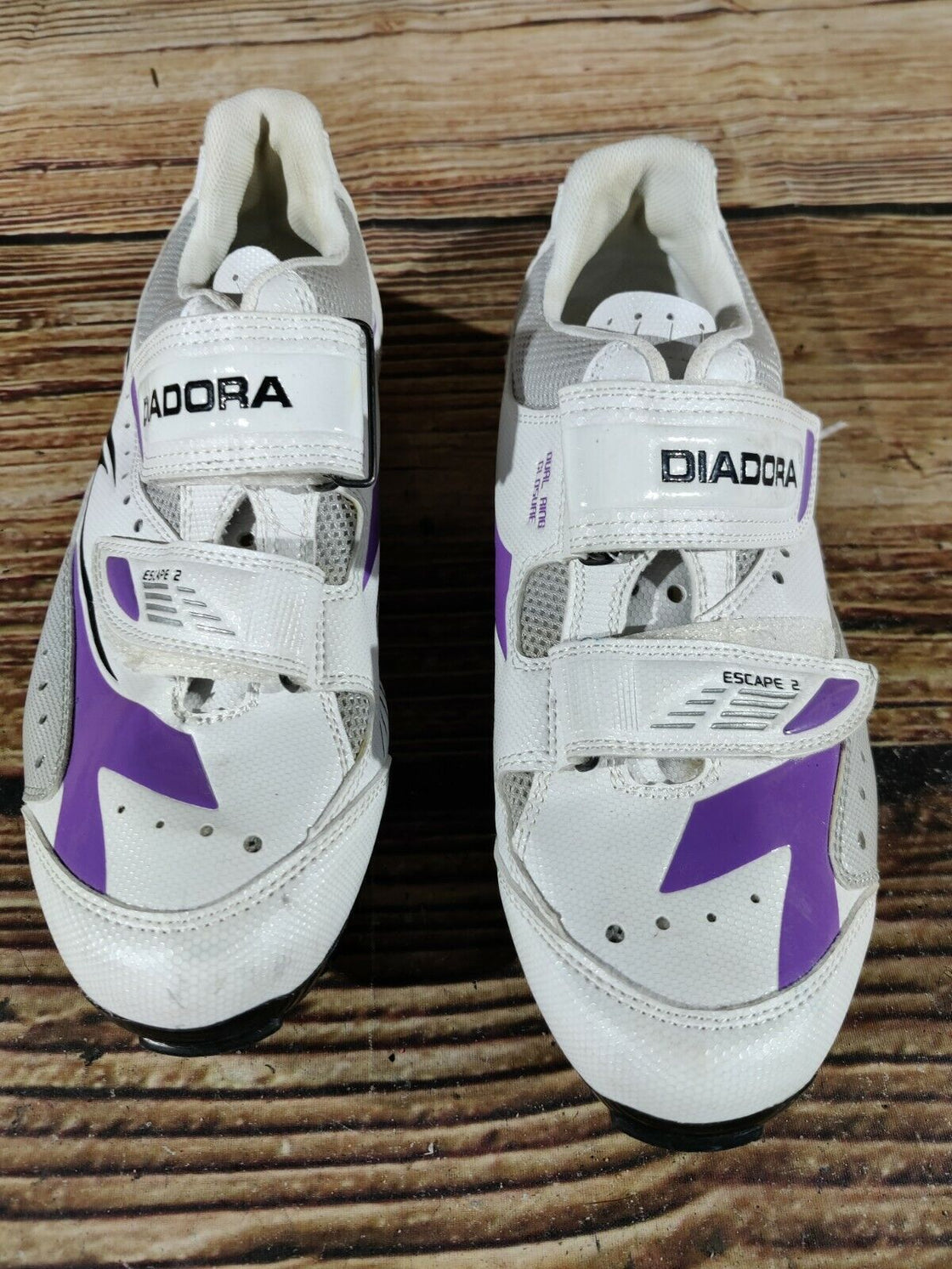 DIADORA Escape 2 Cycling MTB Shoes Mountain Bike Boots 2 Bolts Ladies EU39, US8