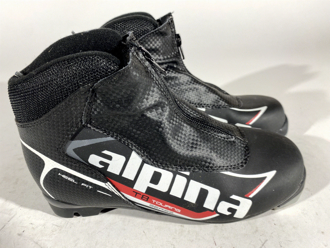 Alpina T8 Touring Nordic Cross Country Ski Boots Size EU36 US4.5 NNN