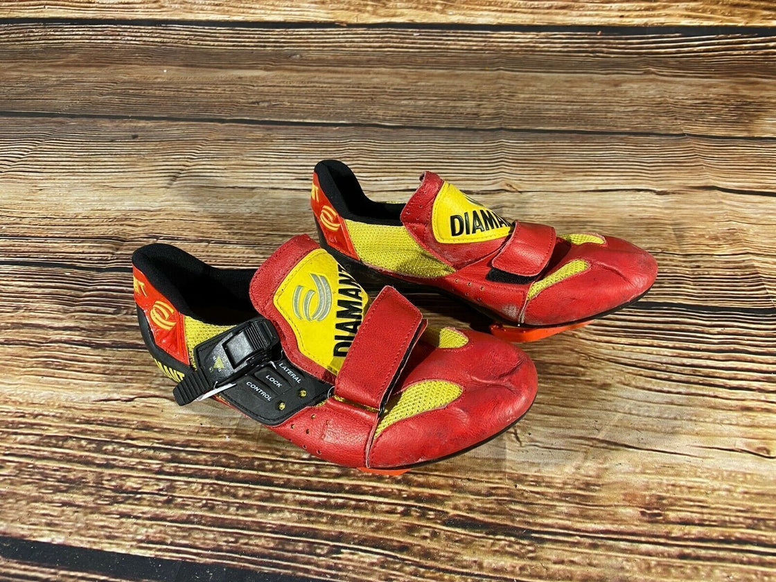 DIAMANT Road Cycling Shoes Clipless Biking Boots Size EU 41 with Cleats