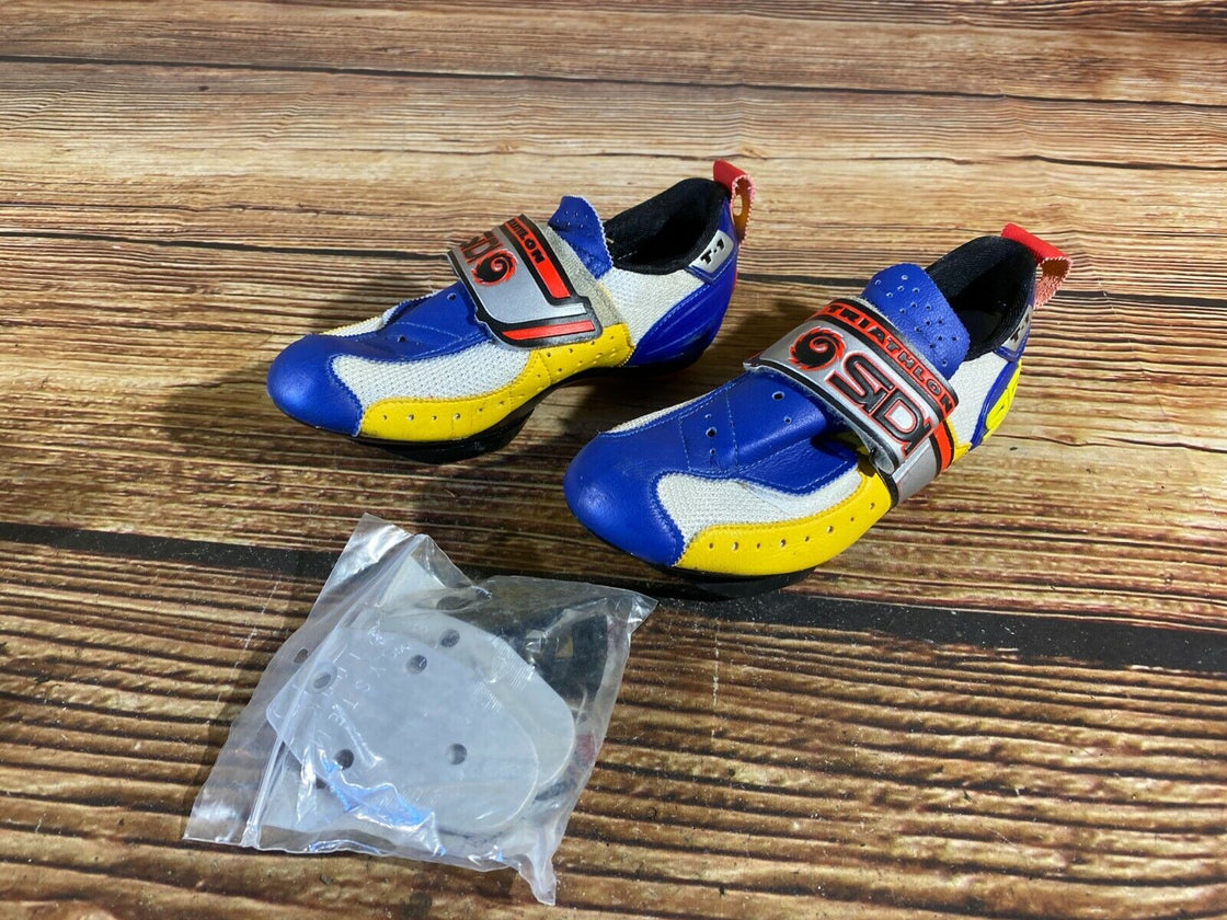 SIDI Vintage Road Cycling Shoes Road Bike Boots 3 Bolts Size EU36 US4.5 RARE