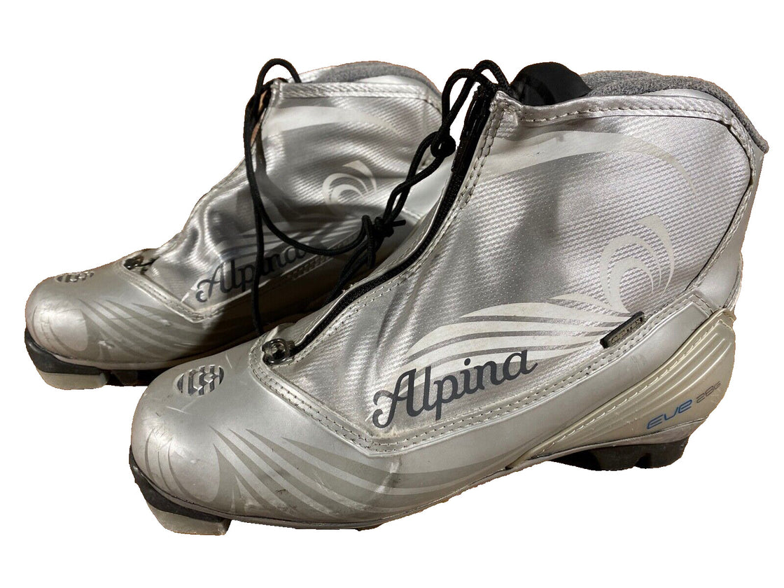 Alpina EVE25G Nordic Cross Country Ski Boots Size EU38 US6 for NNN