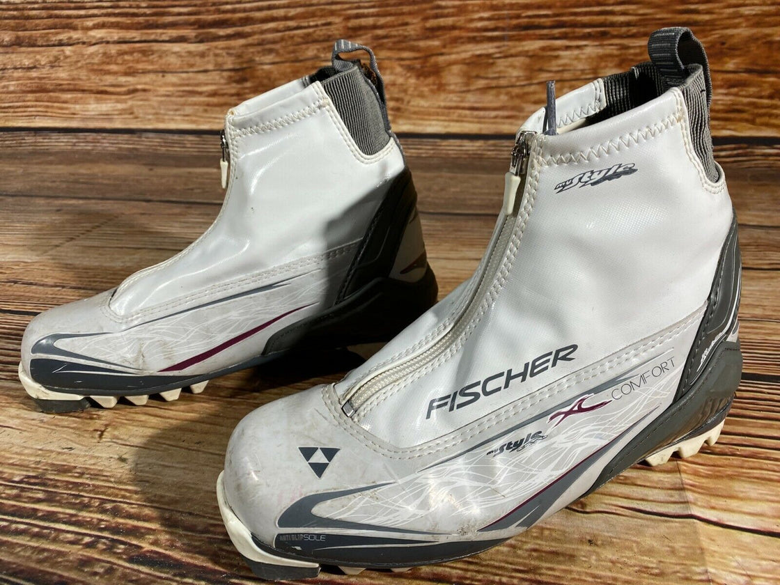 Fischer XC Comfort Nordic Cross Country Ski Boots Size EU39 US7 NNN