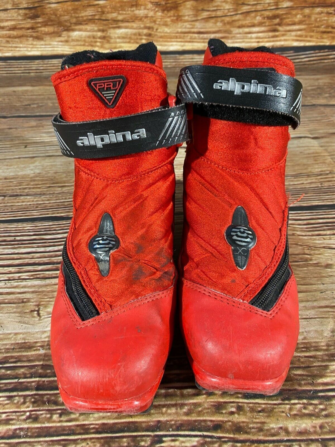 Alpina PRJ Nordic Cross Country Ski Boots Size EU37 US5 NNN bindings