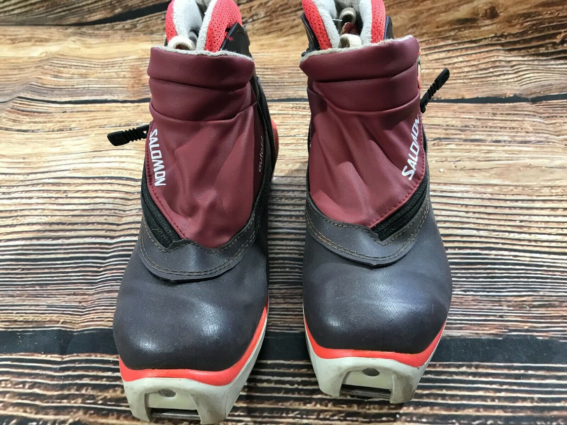 SALOMON Vitane 7 Cross Country Ski Boots Size EU37 US5.5 SNS Profil