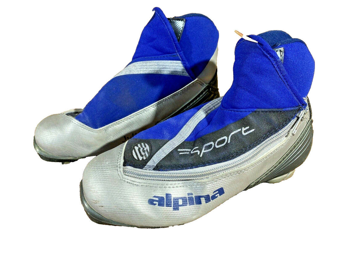 Alpina SP15 Nordic Cross Country Ski Boots Size EU37 US5 for NNN