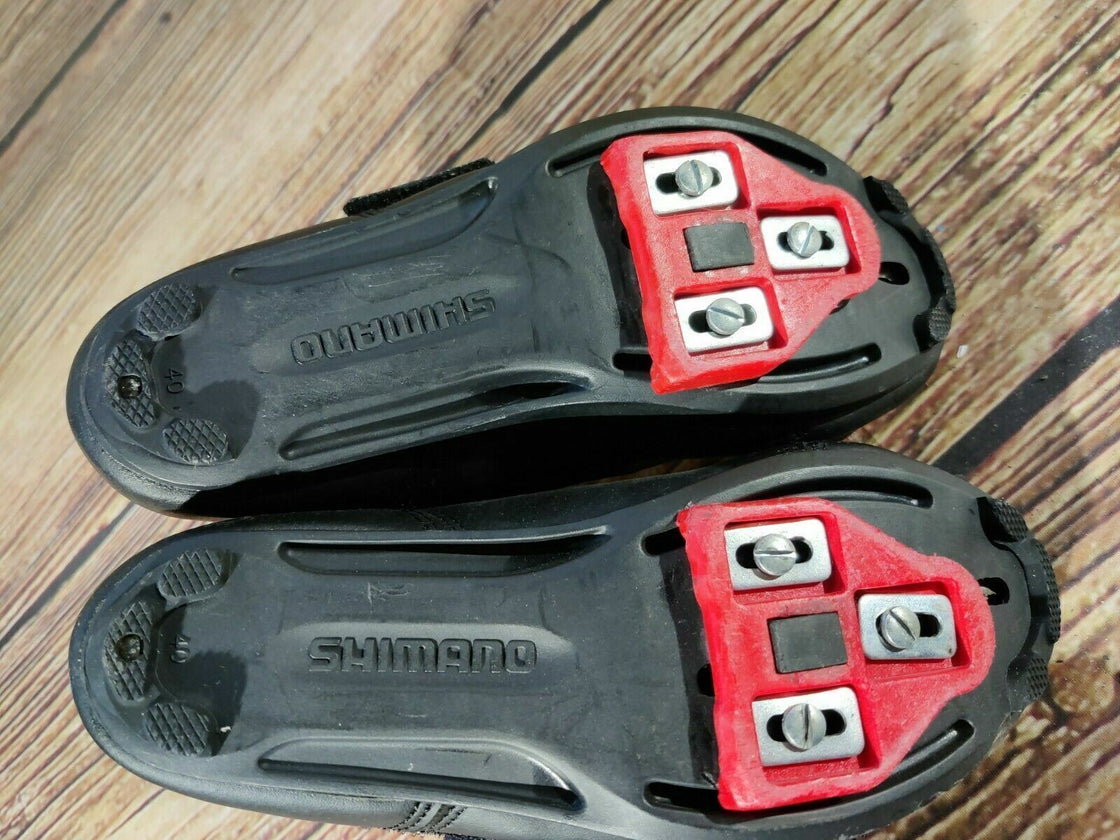 SHIMANO R072 Vintage Road Cycling Shoes Bicycle Shoes Size EU40 Road Bike Shoes