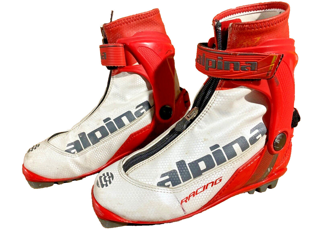 Alpina RJ Racing Nordic Cross Country Ski Boots Size EU35 US3.5 for NNN