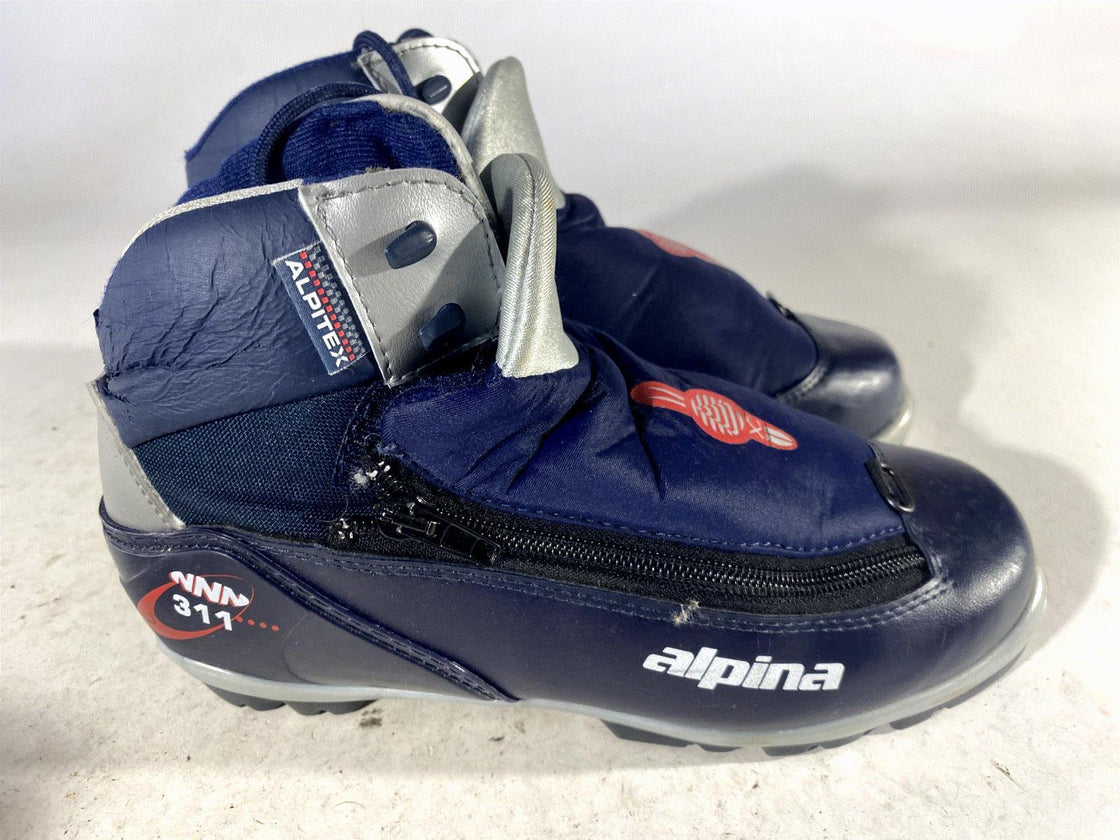 Alpina 311 Classic Nordic Cross Country Ski Boots Size EU38 US6 for NNN