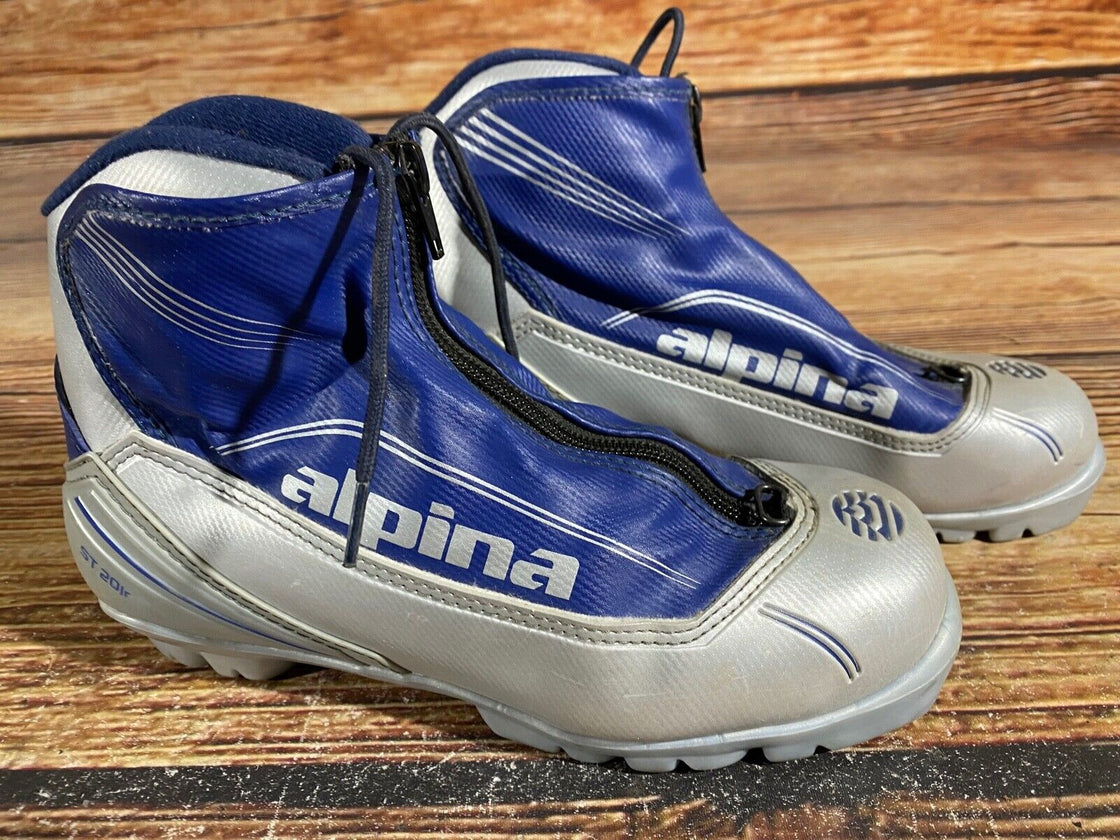 Alpina ST20jr Combi Nordic Cross Country Ski Boots Size EU37 US5.5 for NNN