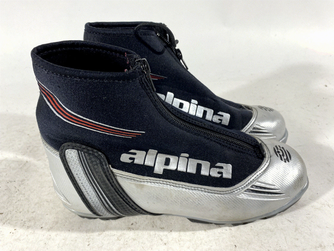 Alpina ST10 Nordic Cross Country Classic Ski Boots Size EU38 US6 for NNN 551