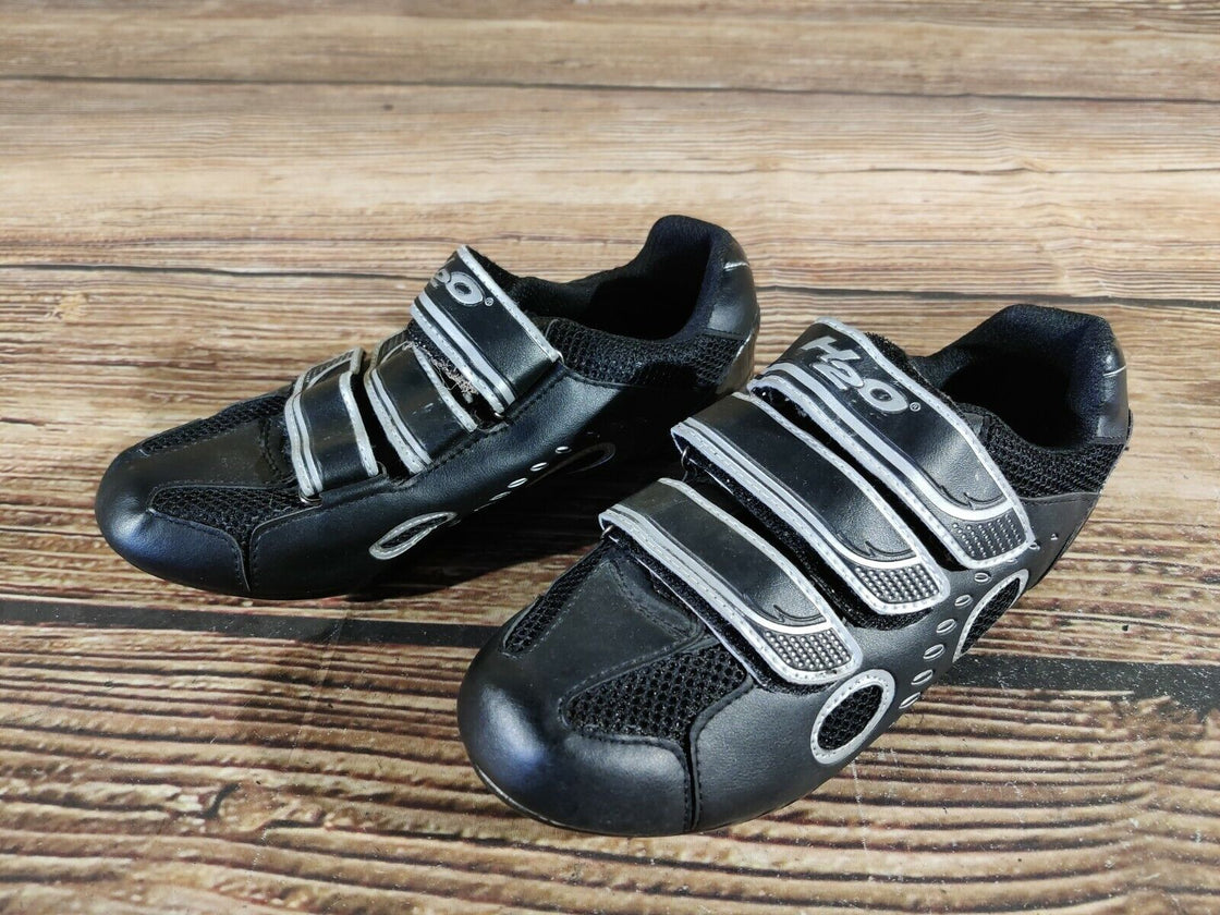 H2O Road Cycling Shoes Biking Boots 3 Bolts Size EU38, US6