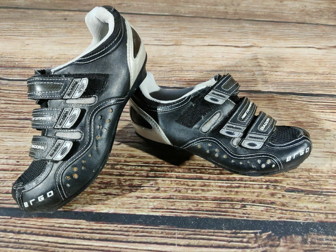 DIADORA Road Cycling Shoes Bicycle Shoes Unisex Size EU37 US5 Road Bike Shoes