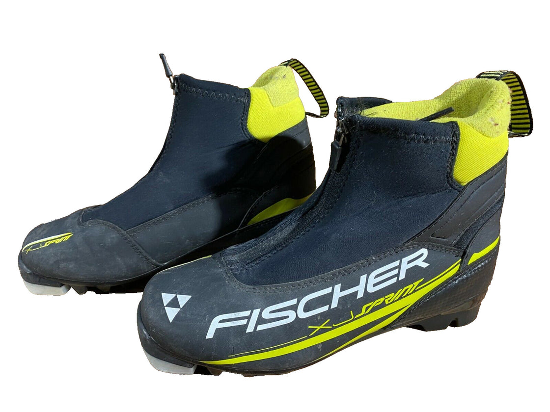 Fischer XJ Sprint Nordic Cross Country Ski Boots Size EU37 US5 NNN