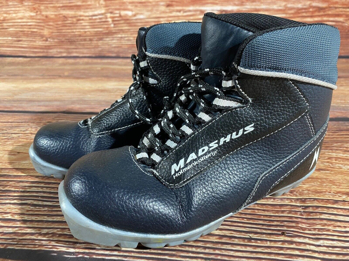 Madshus Holm Kids Nordic Cross Country Ski Boots Size EU35 US3 NNN M232