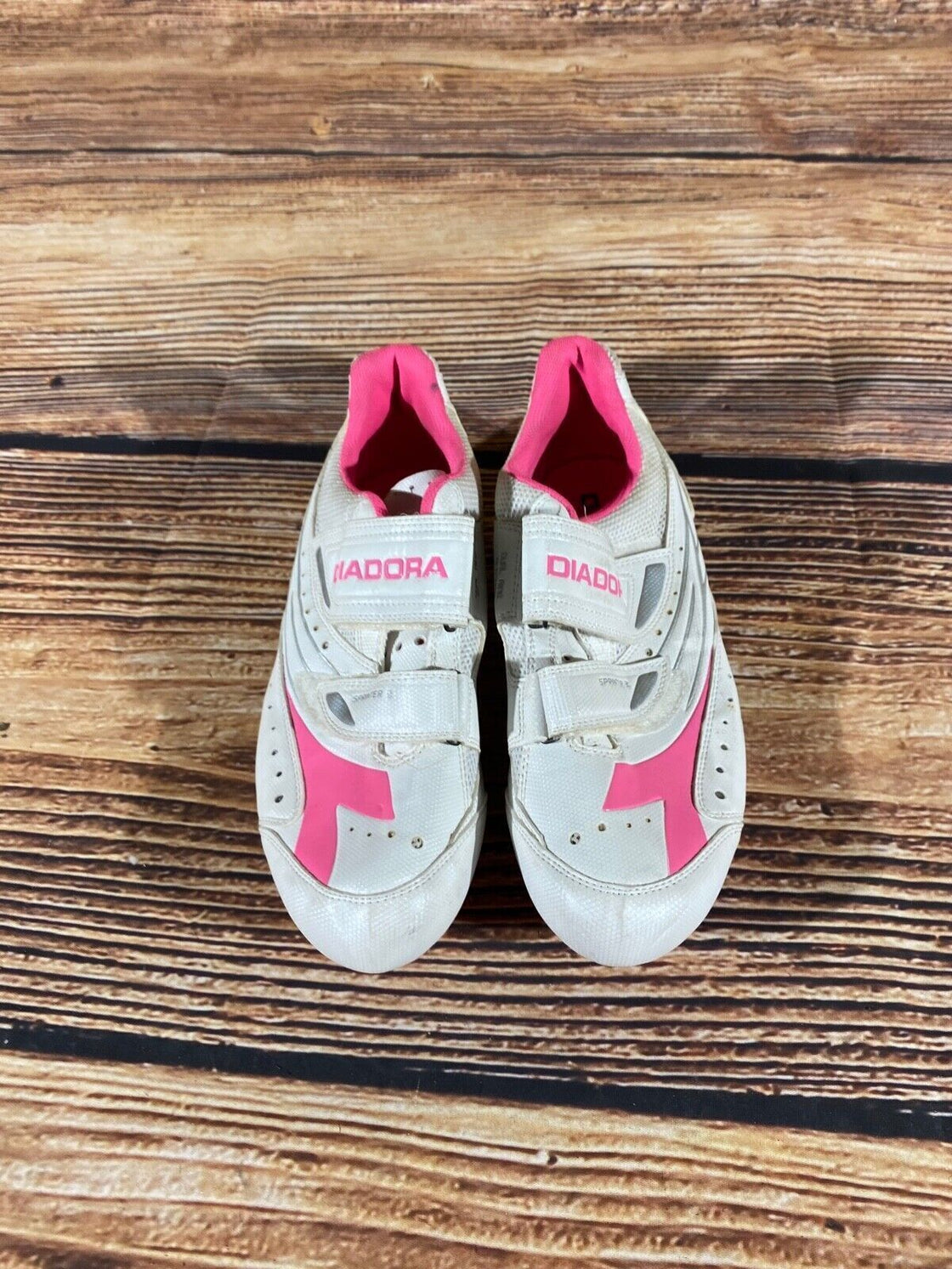 DIADORA Road Cycling Shoes Bicycle Shoes Ladies Size EU41, US9.5, Mondo 250