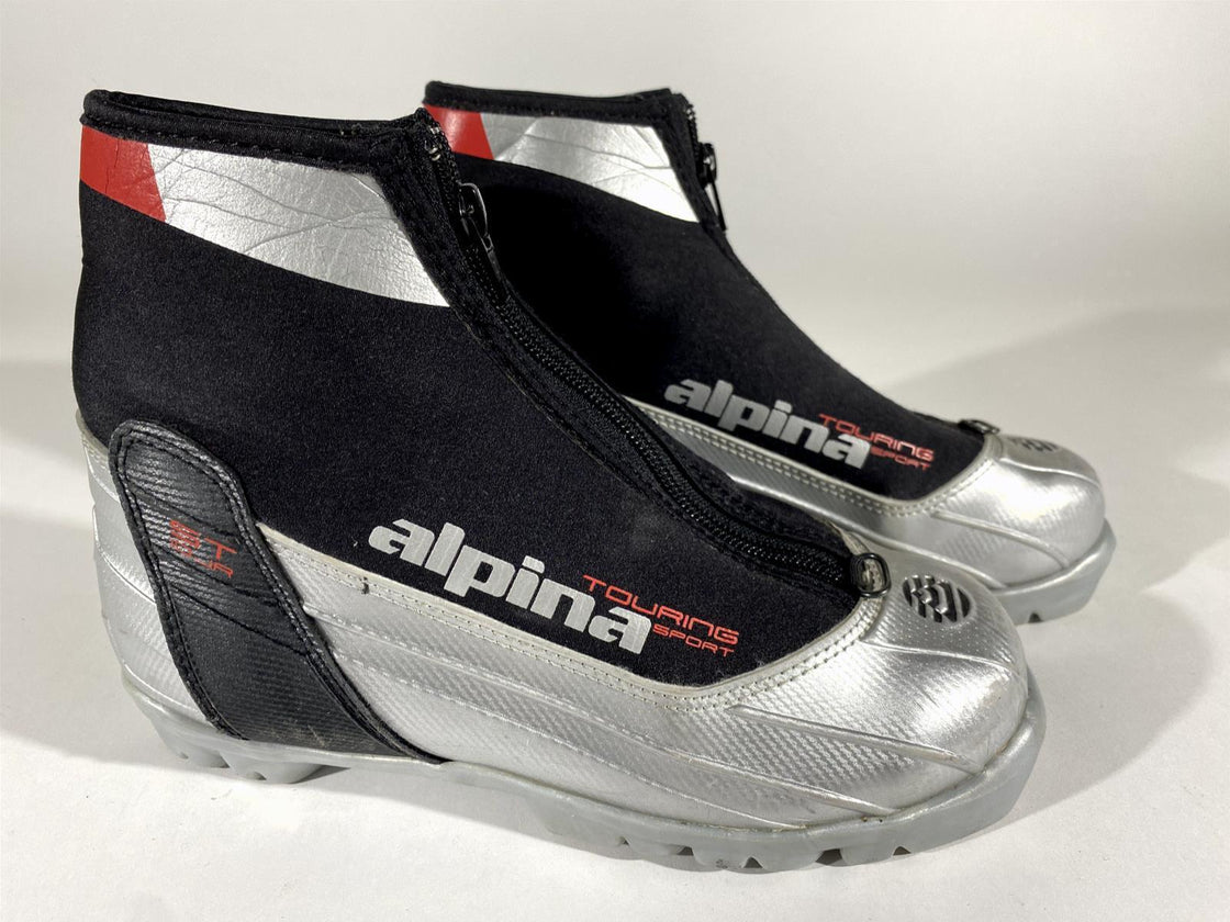 Alpina ST10jr Nordic Cross Country Ski Boots Size EU36 US4.5 NNN