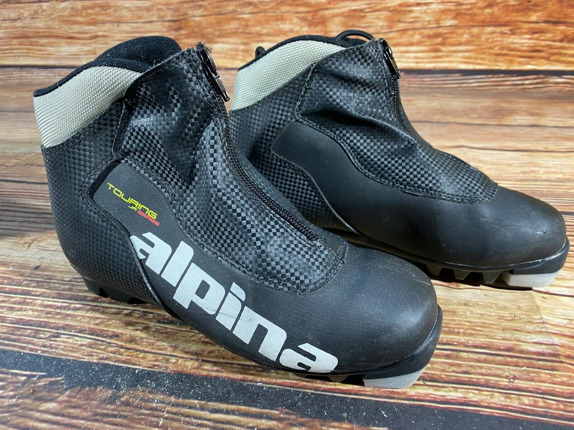 Alpina Touring JR Nordic Cross Country Ski Boots Size EU37 US5 for NNN