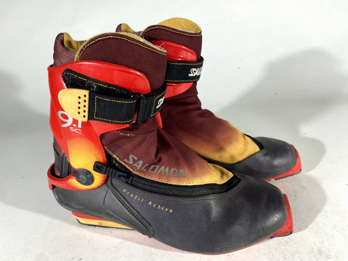 Salomon Skate Nordic Cross Country Ski Boots Size EU40 2/3 US7.5 SNS Profil