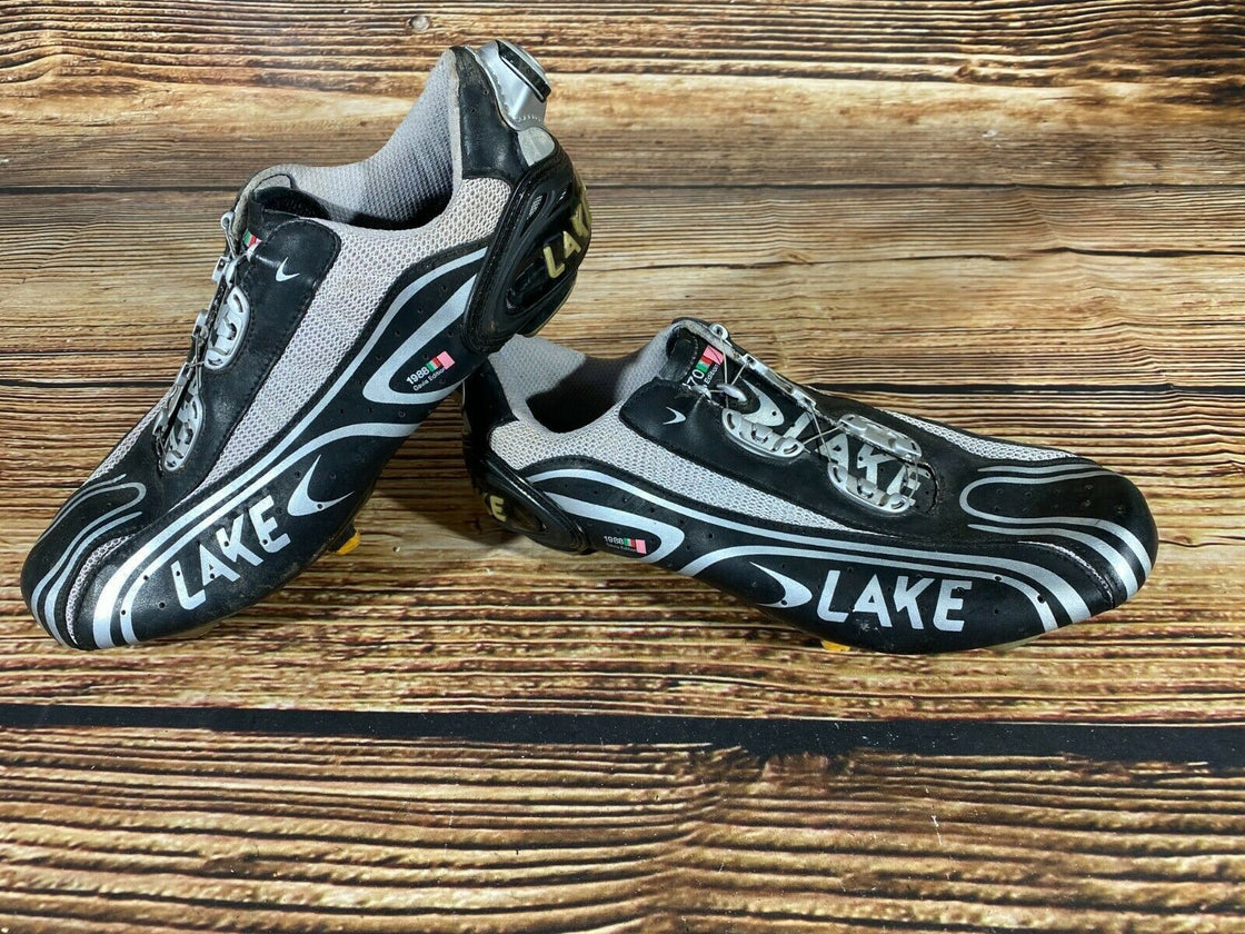 LAKE CX170 Gavia 1988 Edition Road Cycling Shoes 3 Bolts Size EU46 US12 Cleats