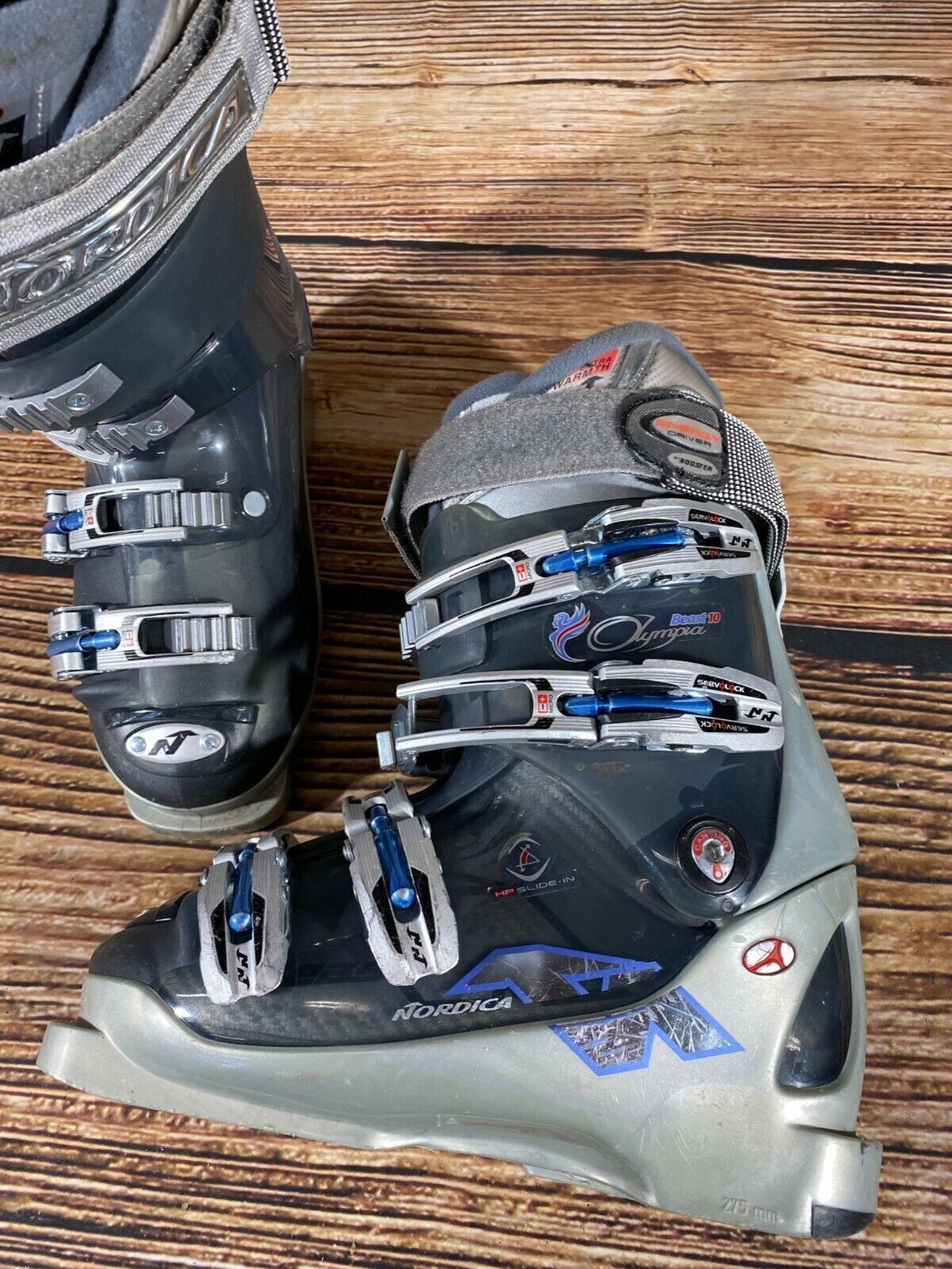 NORDICA Alpine Ski Boots Mountain Skiing Boots Mondo 230 - 235 Outer 275  DH92