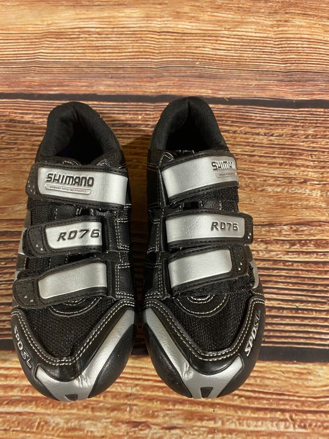 SHIMANO R076 Road Cycling Shoes Biking Boots 3 Bolts Size EU39, US5.8, Mondo 245