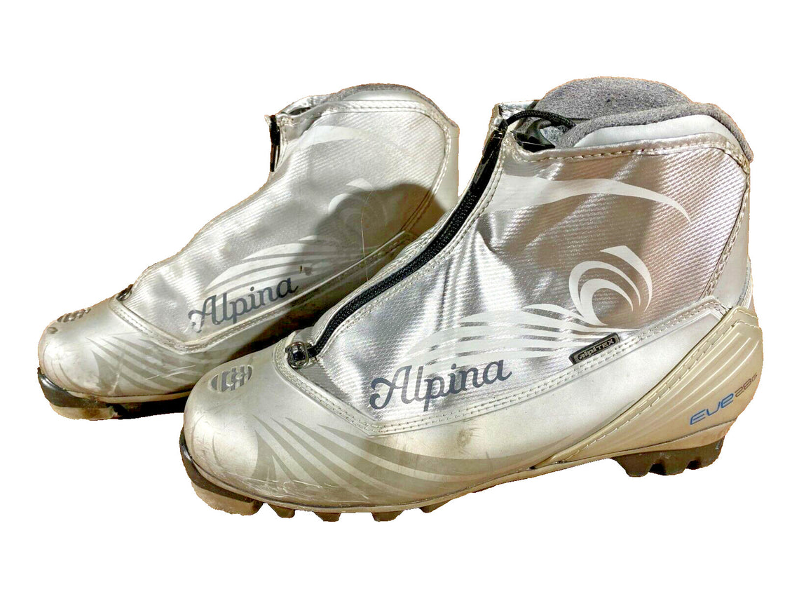 Alpina Eve28G Nordic Cross Country Ski Boots Size EU39 US8 for NNN