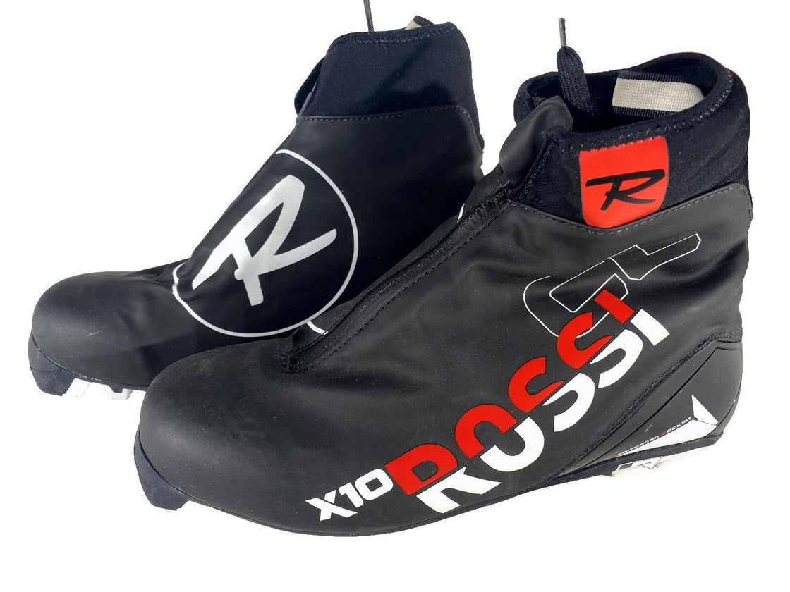 Rossignol X-10 Classic Nordic Cross Country Ski Boots EU40 US7.5 NNN