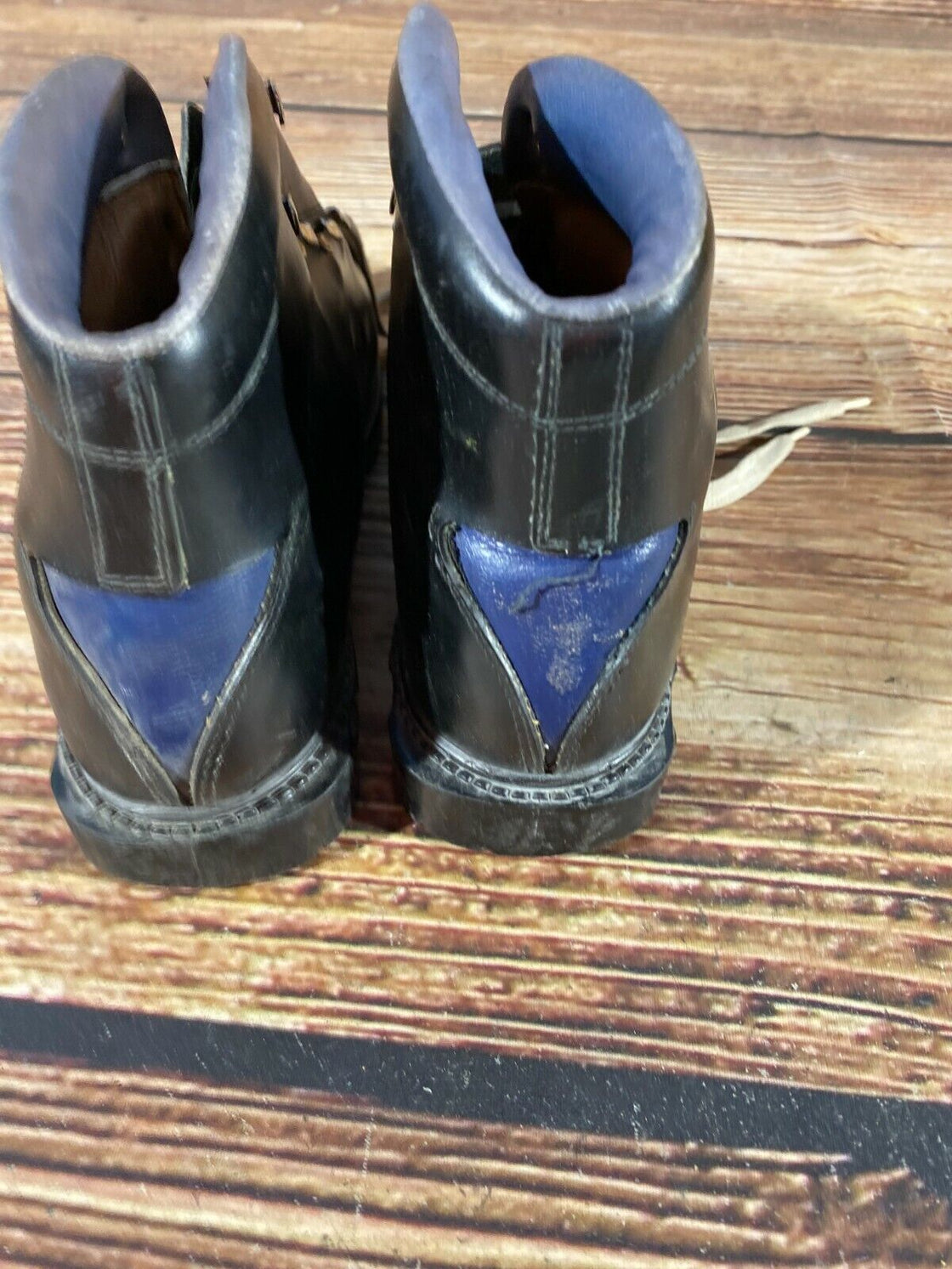 GARMISCH Vintage Alpine Ski Boots EU40 US7 Austria Mondo 253 Cable Binding KL85