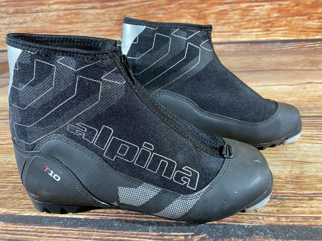 Alpina T10 Nordic Cross Country Ski Boots Size EU39 US7 for NNN