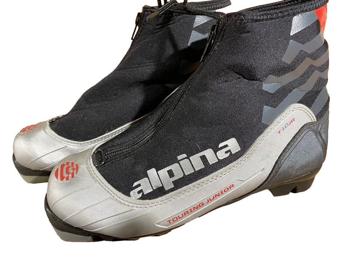 Alpina T10jr Nordic Cross Country Ski Boots Size EU38 US6 for NNN