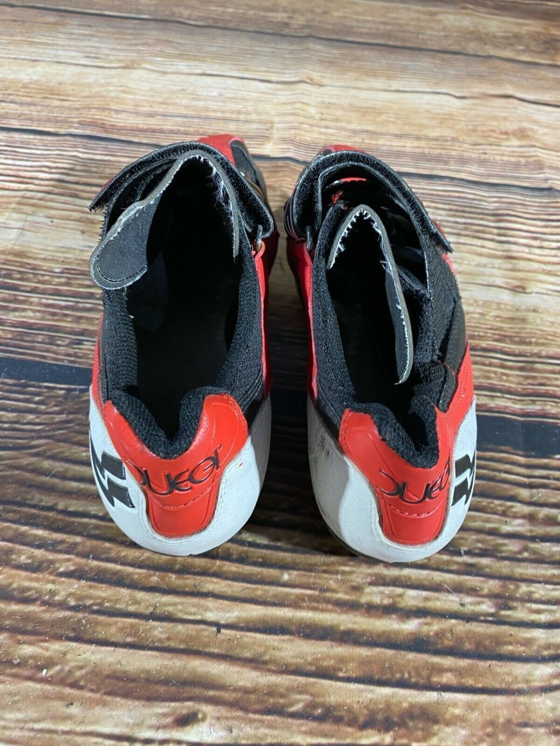 DUEGI Vintage Road Cycling Shoes Clipless approx. Size EU 37 with cleats