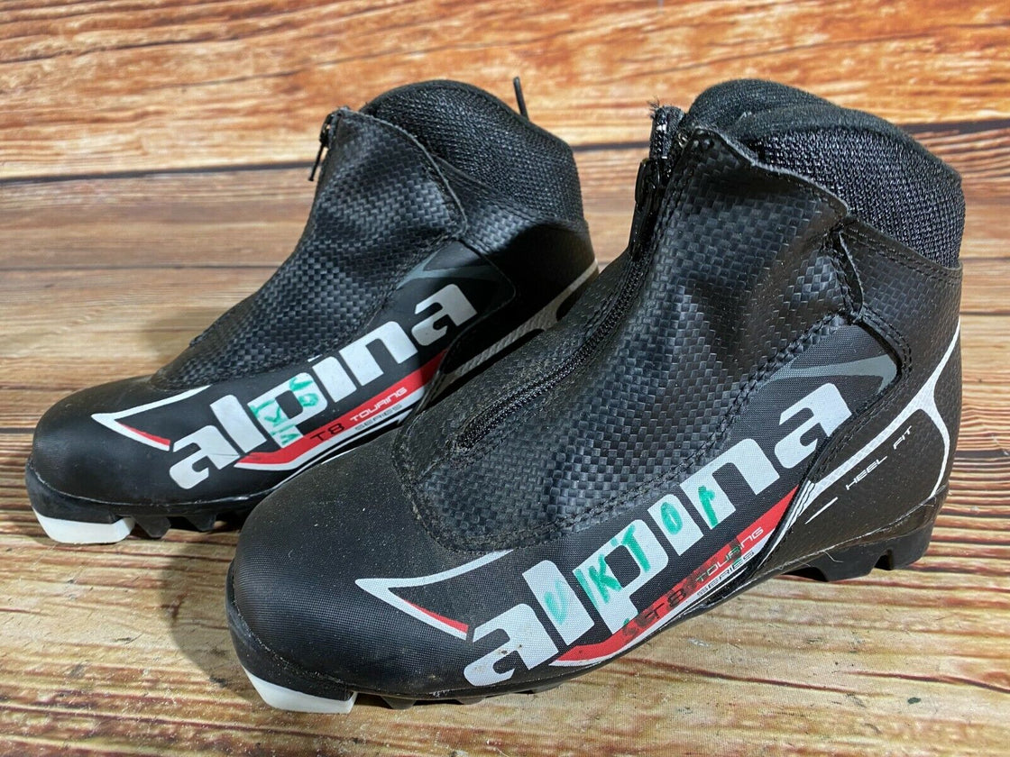 Alpina T8 Kids Nordic Cross Country Ski Boots Size EU36 US4.5 for NNN A-78