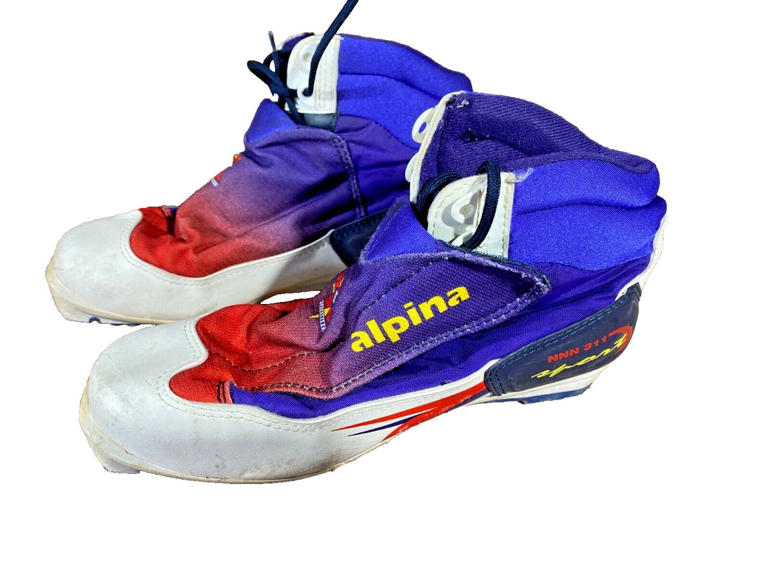 Alpina 311 Cross Country Ski Boots Classic Size EU38 US6 NNN Rottefella