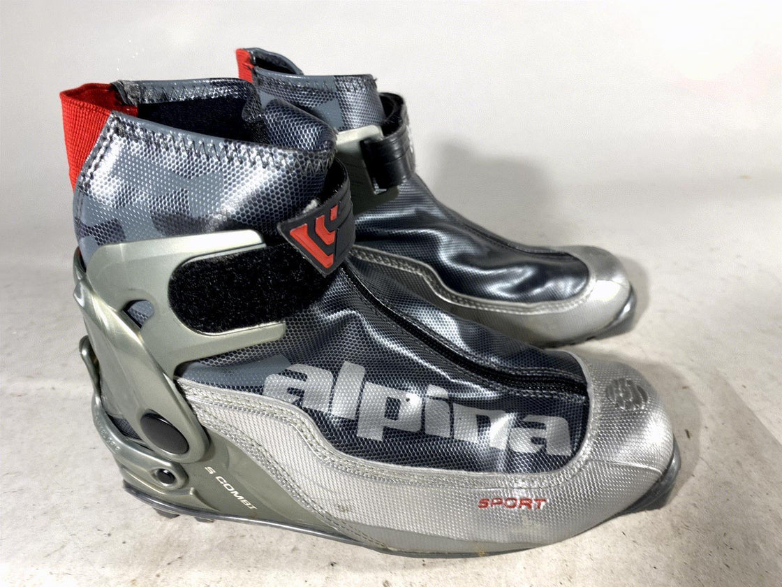 Alpina S Combi Cross Country Ski Boots Size EU37 US5.5 NNN Rottefella 739