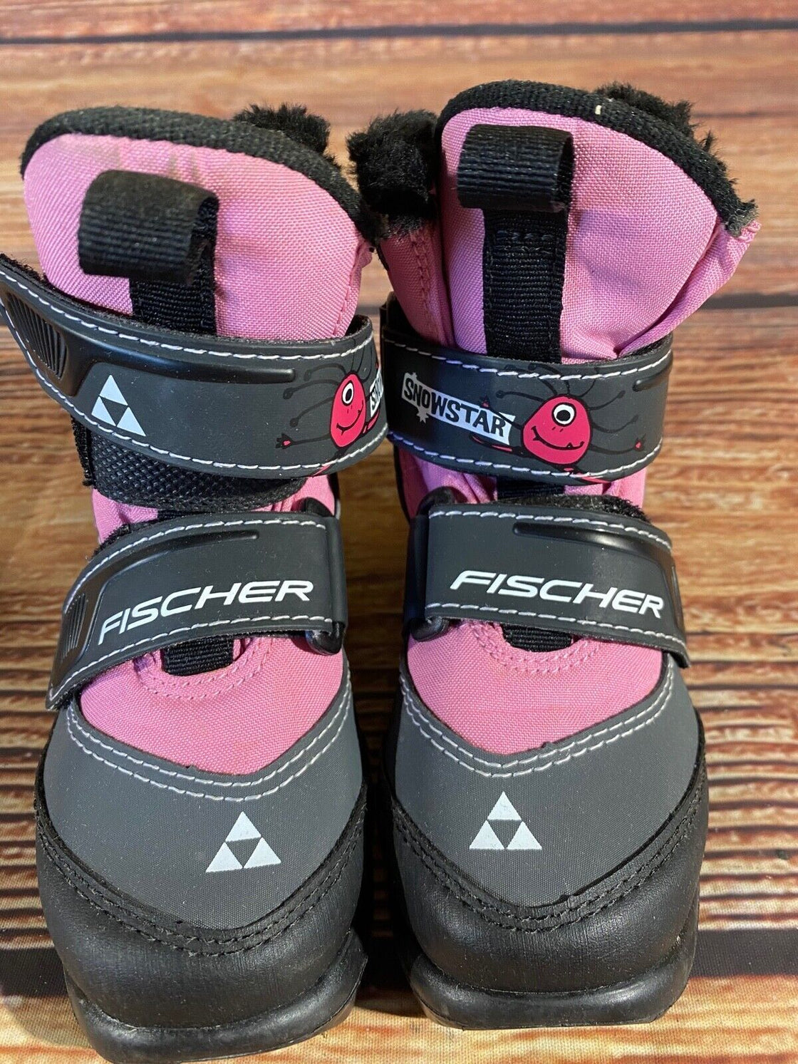 Fischer Snowstar Nordic Cross Country Ski Boots Kids Size EU29 US11 NNN F-637