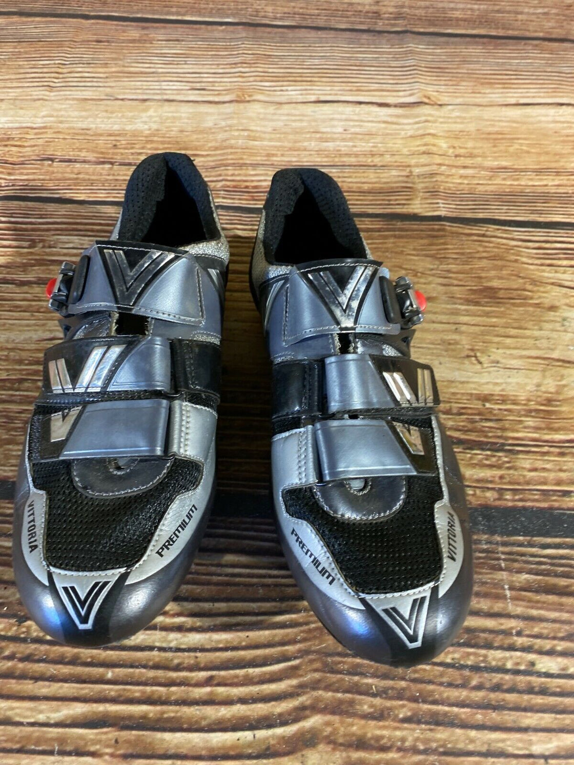 VITTORIA Carbon Road Cycling Shoes Biking Boots 3 Bolts Size EU42, US8