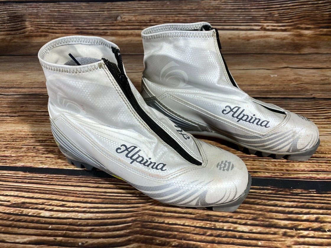 Alpina Eve20 S Cross Country Nordic Ski Boots Size EU39 US7 NNN