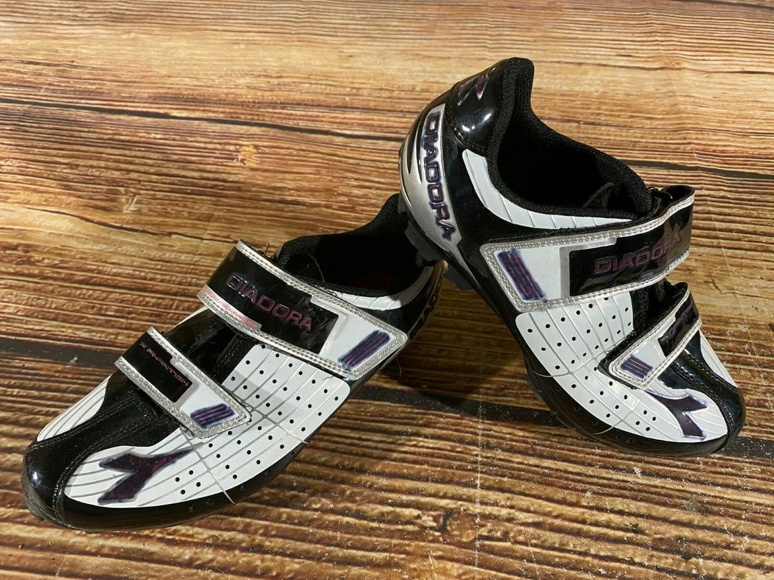 DIADORA X-Phantom Cycling MTB Shoes Mountain Bike Ladies EU37 US6.5 Mondo 220 D1