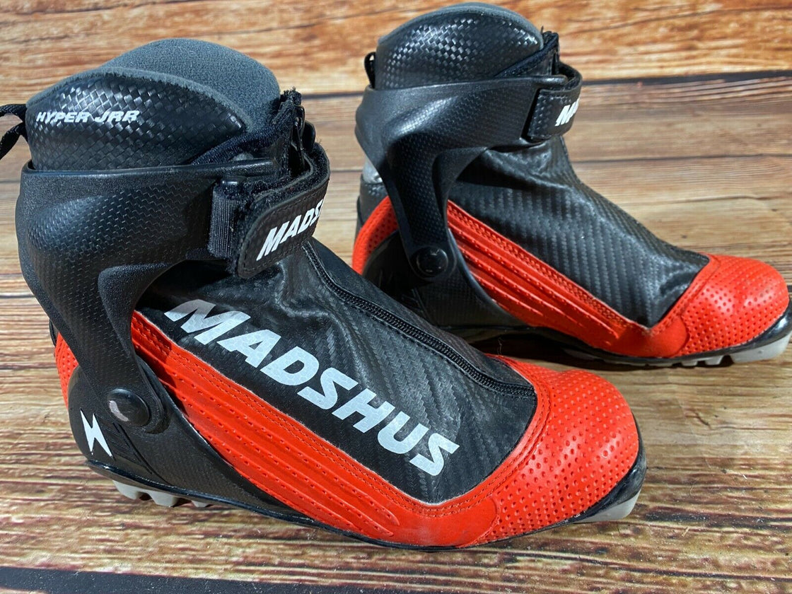 Madshus Hyper JRR Nordic Cross Country Ski Boots Size EU37 US5 NNN Rottefella