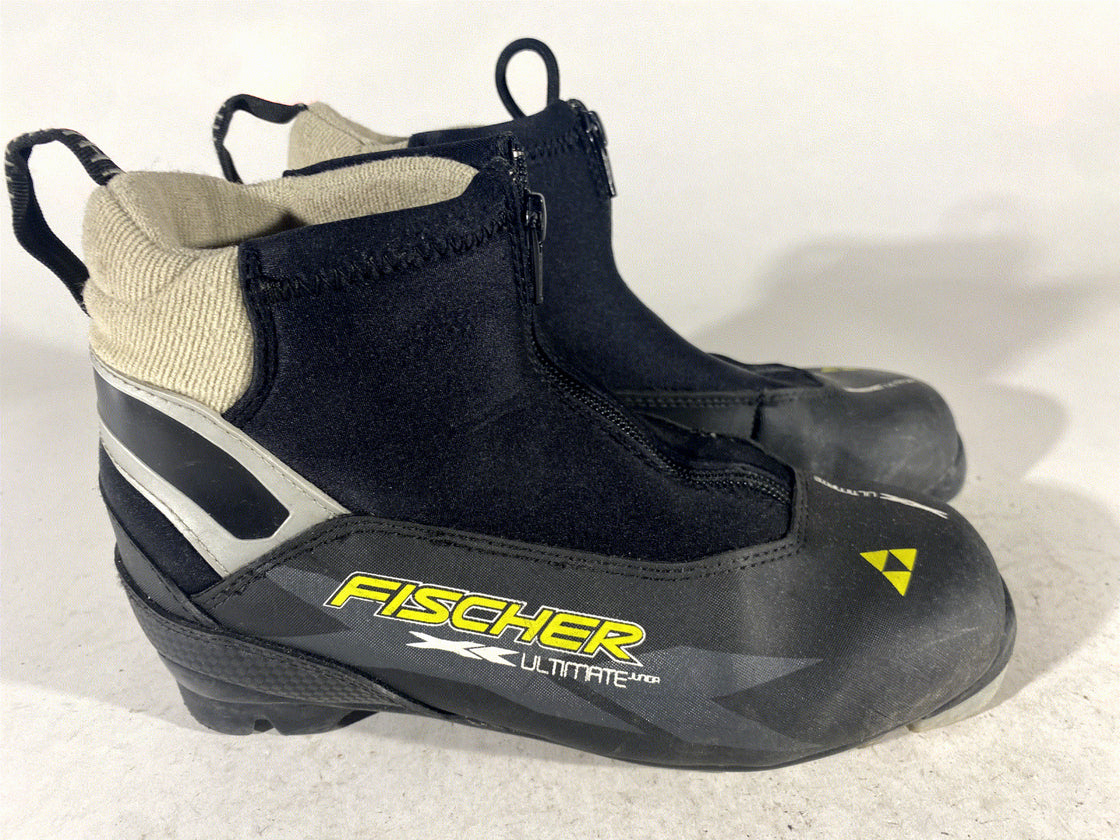 Fischer Ultimate Nordic Cross Country Ski Boots Size EU37 US5.5 NNN